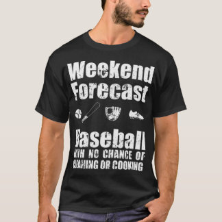 Baseball Helg förutspår ingen chans till baseboll  T Shirt