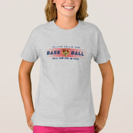 Baseball Hero med miljoner dollar Arm | BARN T Shirt