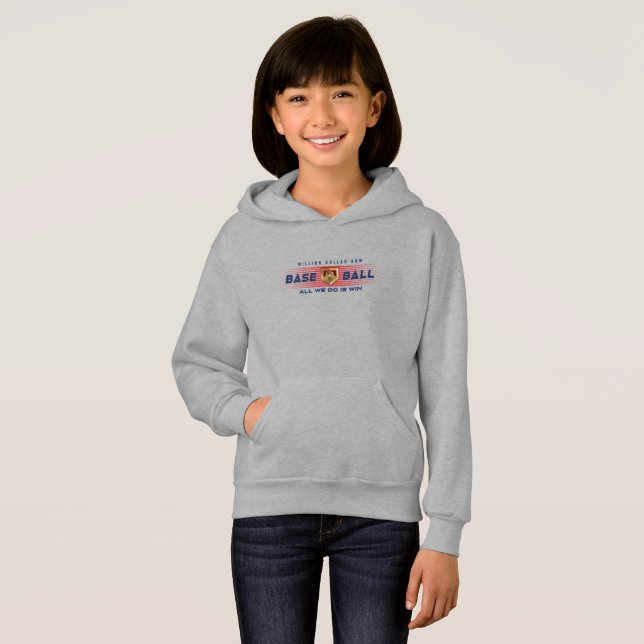Baseball Hero med miljoner dollar Arm | BARN T Shirt (Hel framsida)