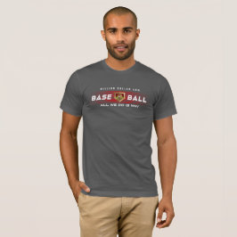 Baseball Hero med miljoner dollar Arm | Manar Jers T Shirt