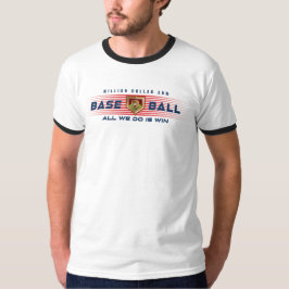 Baseball Hero med miljoner dollar Arm | Manar Ring T Shirt