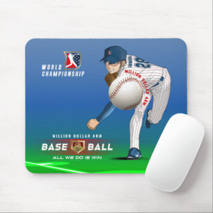Baseball Hero med miljoner dollar Arm Musmatta