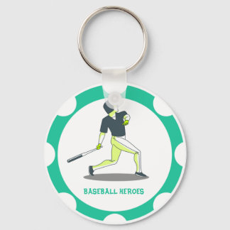 Baseball Heroes Keychains Nyckelring