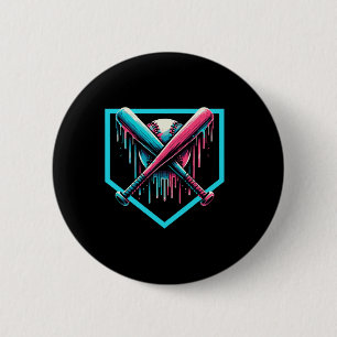Baseball Home Plate Drip Boys Baseball Fladdermus Knapp