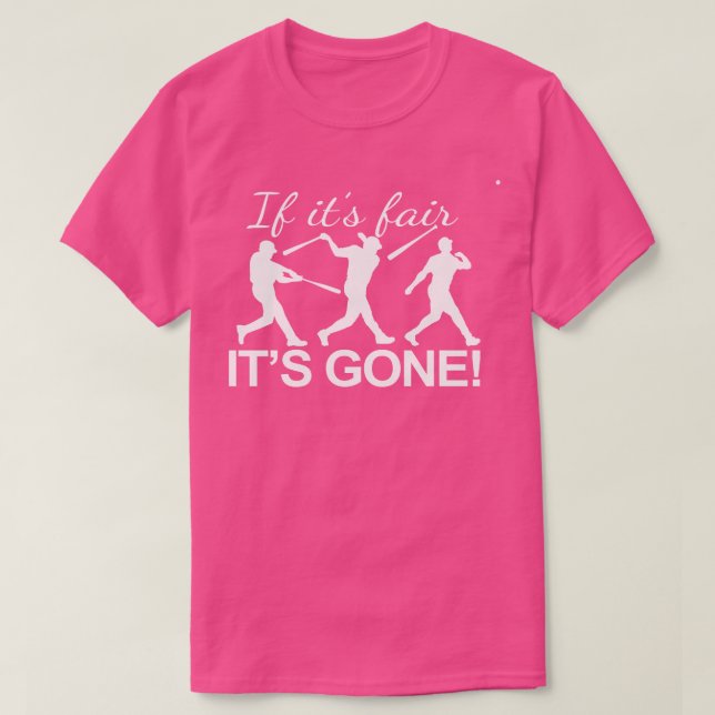 Baseball Home Springa om dess BORTA ingefära 1 T Shirt (Design framsida)