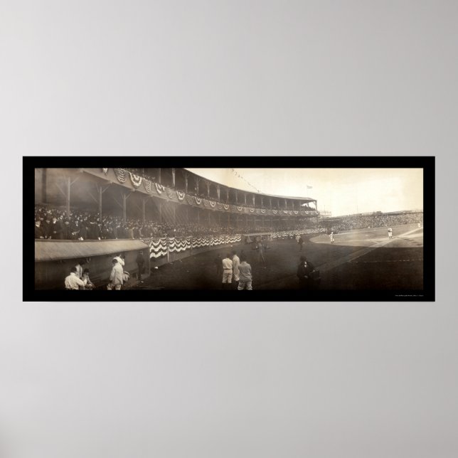 Baseball i New York Photo 1903 Poster (Framsidan)