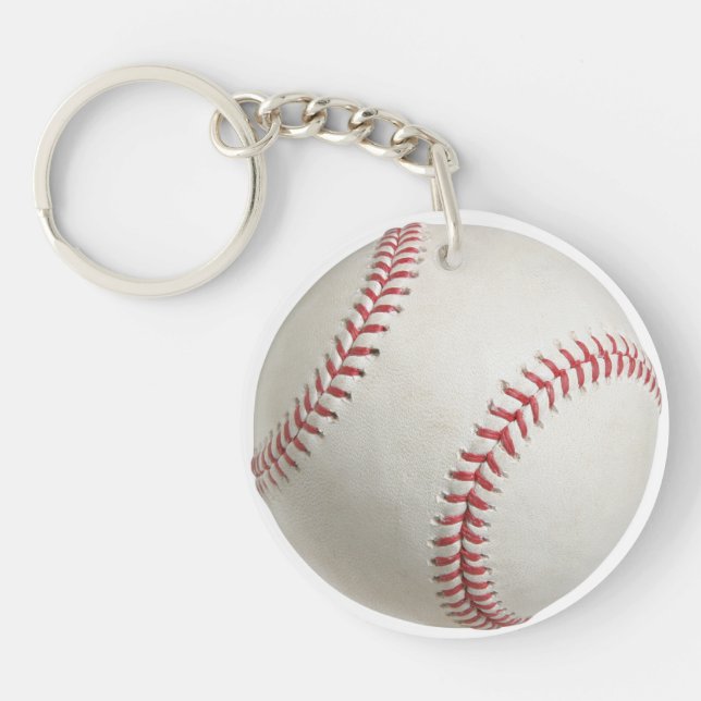 Baseball ID-MÄRKRE eller nyckelkedja för Personlig (Framsidan)