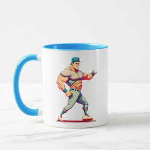 Baseball Illustration Combo Mugg
