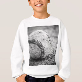 Baseball in Black and White Tee