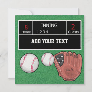 Baseball-inbjudan - SRF Inbjudningar