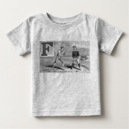 Baseball initial F Sports betyder Foul Vintage Tee