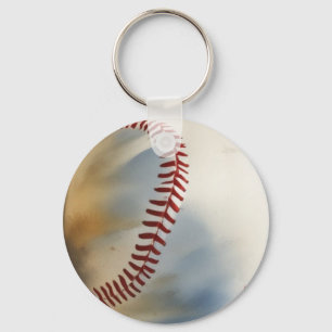Baseball inspiration nyckelring