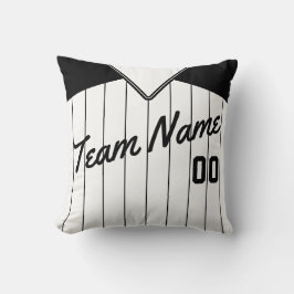 Baseball Jersey Anpassade Template Pillow Kudde