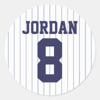 Baseball Jersey - Idrottsteme-Födelsedagsfesten