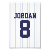 Baseball Jersey med eget namn och nummer