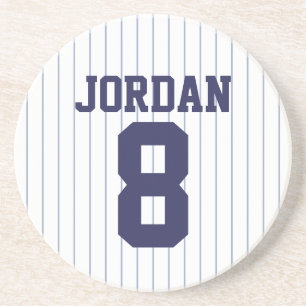 Baseball Jersey med eget namn och nummer Underlägg