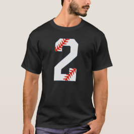 Baseball Jersey Number 2 T Shirt
