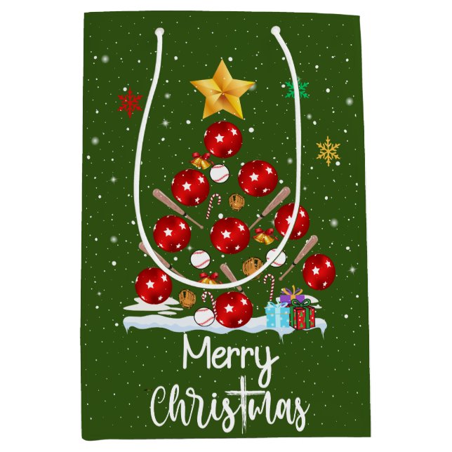 Baseball Julgran (Framsidan)