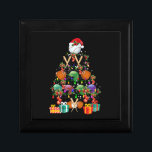 Baseball Julgran Santa Hat Sport Älskare Gift Minnesask<br><div class="desc">Baseball Julgran Santa Hat Sport Älskare Gift</div>