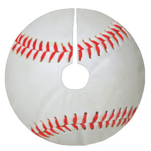 Baseball Julgransmatta Borstad Polyester