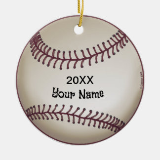 Baseball Julgransprydnad Keramik