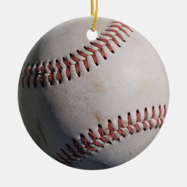 Baseball Julgransprydnad Keramik (Framsidan)