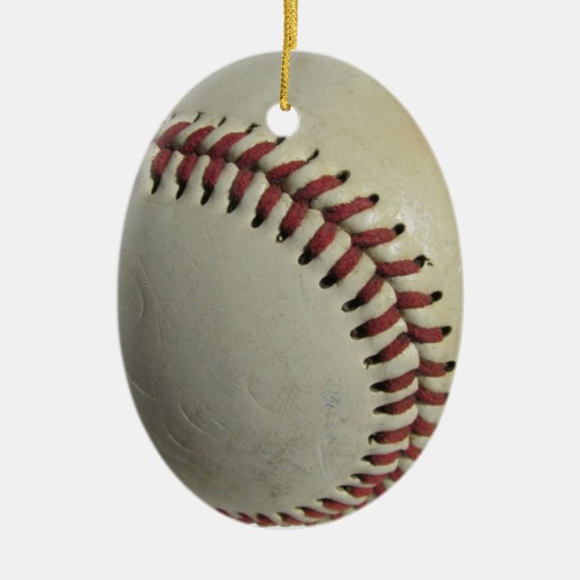 Baseball Julgransprydnad Keramik (Framsidan)
