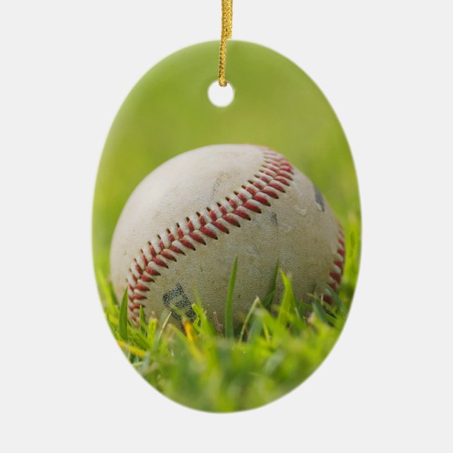 Baseball Julgransprydnad Keramik (Framsidan)