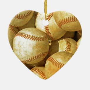 Baseball Julgransprydnad Keramik