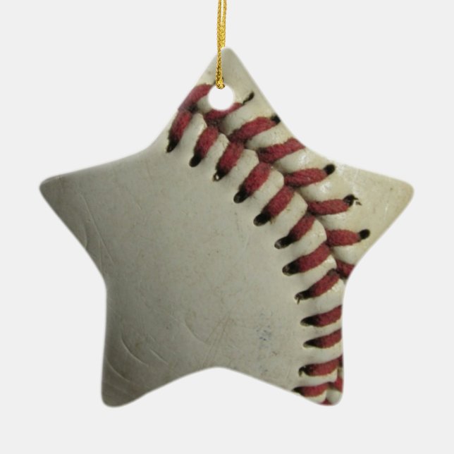 Baseball Julgransprydnad Keramik (Framsidan)