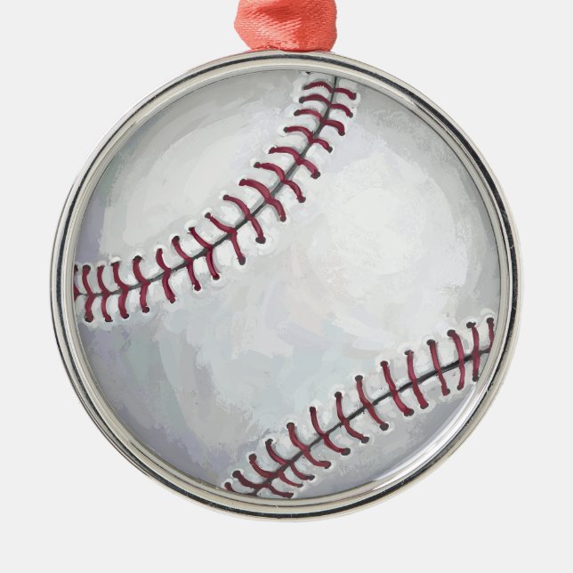 Baseball Julgransprydnad Metall (Framsidan)