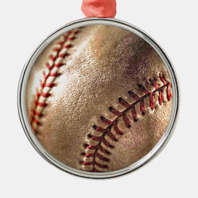 Baseball Julgransprydnad Metall (Framsidan)
