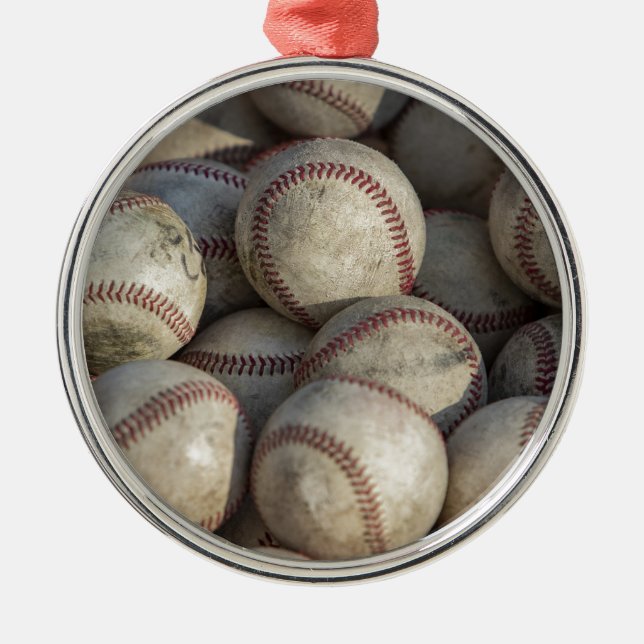 Baseball Julgransprydnad Metall (Framsidan)