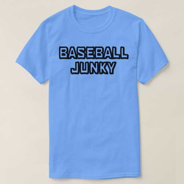 BASEBALL JUNKY T SHIRT (Design framsida)