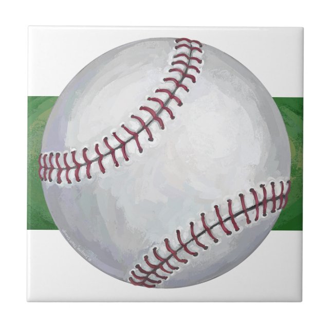 Baseball Kakelplatta (Framsidan)