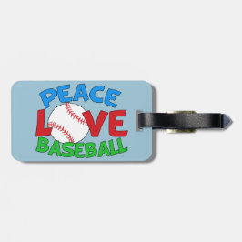 Baseball Kärlek Sports Bagagebricka