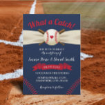 Baseball Kärlek Sports Theme Elegant Navy Bröllop Inbjudningar<br><div class="desc">Baseball Kärlek tävlar om bröllopsinbjudningar på temat Elegant.</div>