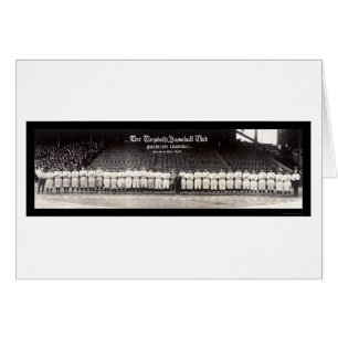 Baseball Klubb Ohio Photo 1922 Hälsningskort