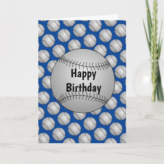 Baseball Kort (Framsida)