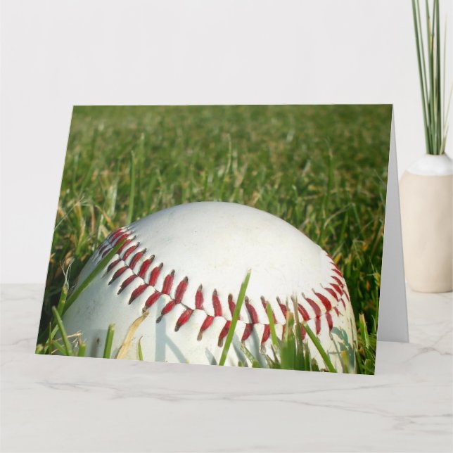 Baseball Kort (Framsida)