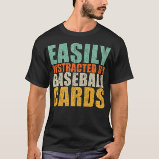 Baseball-kort fläkt Baseball-baseboll i fläkt T Shirt