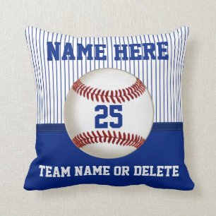Baseball kudder personlignamn, numrerar, Team Kudde