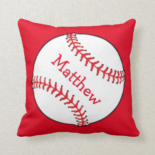 Baseball kvadrerar dekorativ kudde