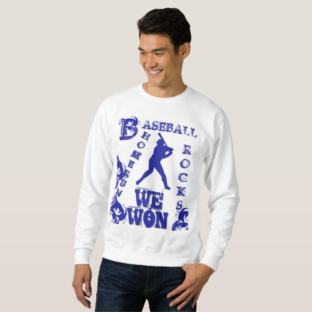 Baseball Lång Ärmad Tröja (Hel framsida)