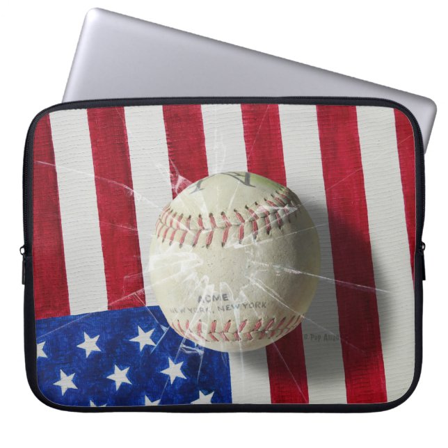 Baseball Laptop Fodral (Framsidan)