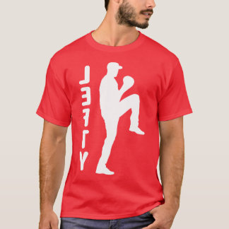 Baseball Lefty Lämnat Handed Pitcher Funny Basebal T Shirt