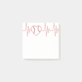 Baseball Life Post-it Notes Block