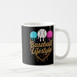 Baseball Lifestyle 101 Apparel Youth Baseball Drip Kaffemugg