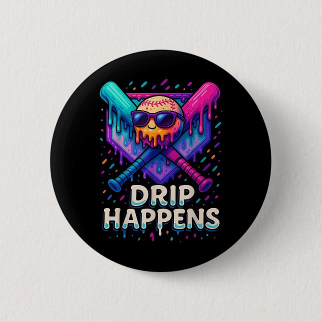 Baseball Lifestyle 101 Apparel Youth Baseball Drip Knapp (Framsida)