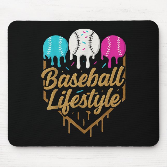 Baseball Lifestyle 101 Apparel Youth Baseball Drip Musmatta (Framsidan)